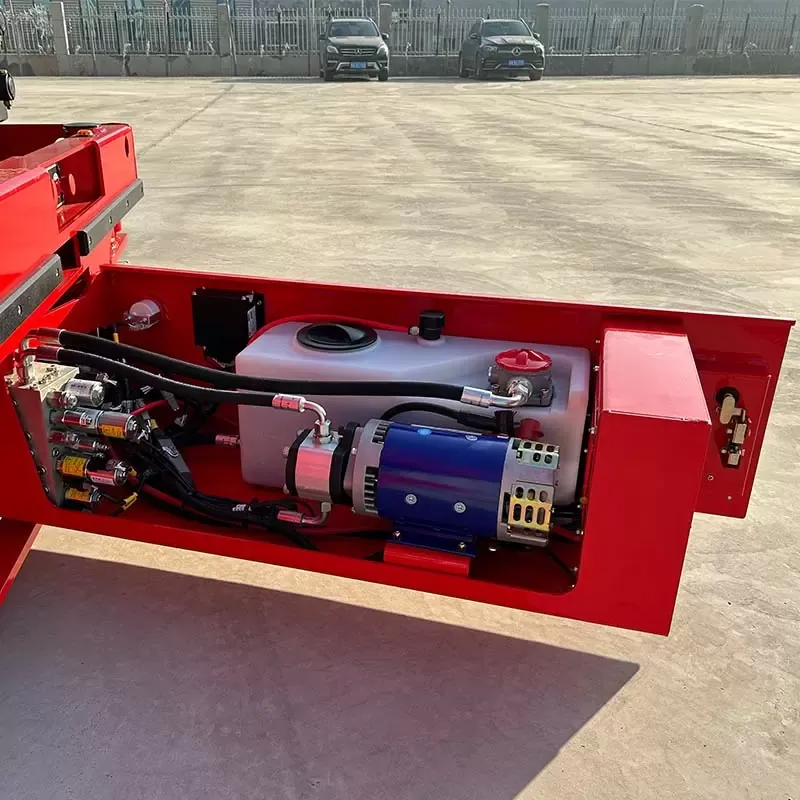 Nacela foarfeca diesel Qiyun GTJZ06 ridica 8m cu OM